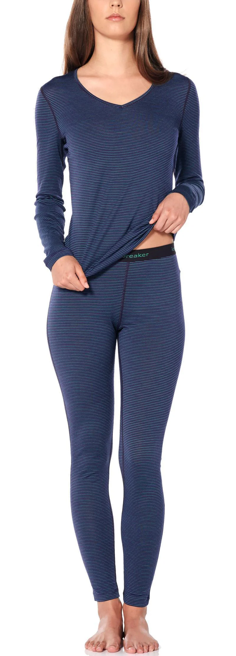 Merino 200 Oasis LS V-Neck - Womens - Image 9