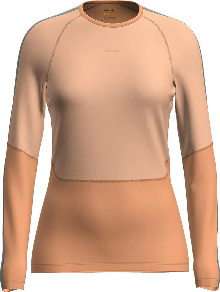 Merino 200 Sonebula LS Crewe - Womens - Image 5