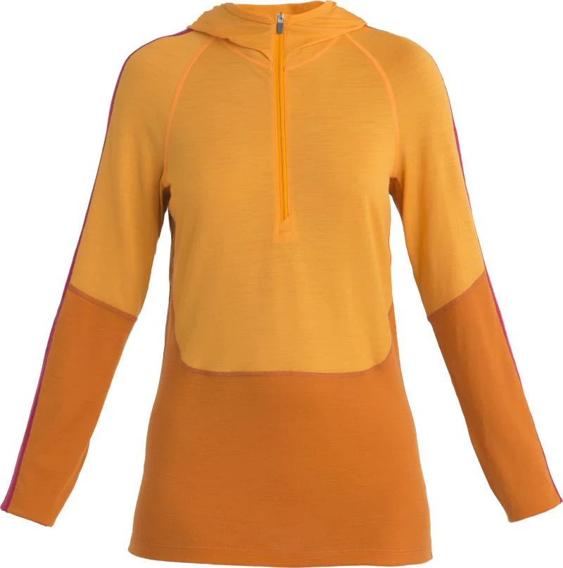 Merino 200 Sonebula LS Half Zip Hood - Womens - Image 5