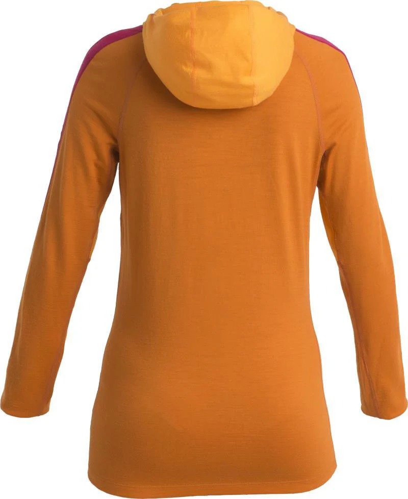 Merino 200 Sonebula LS Half Zip Hood - Womens - Image 6