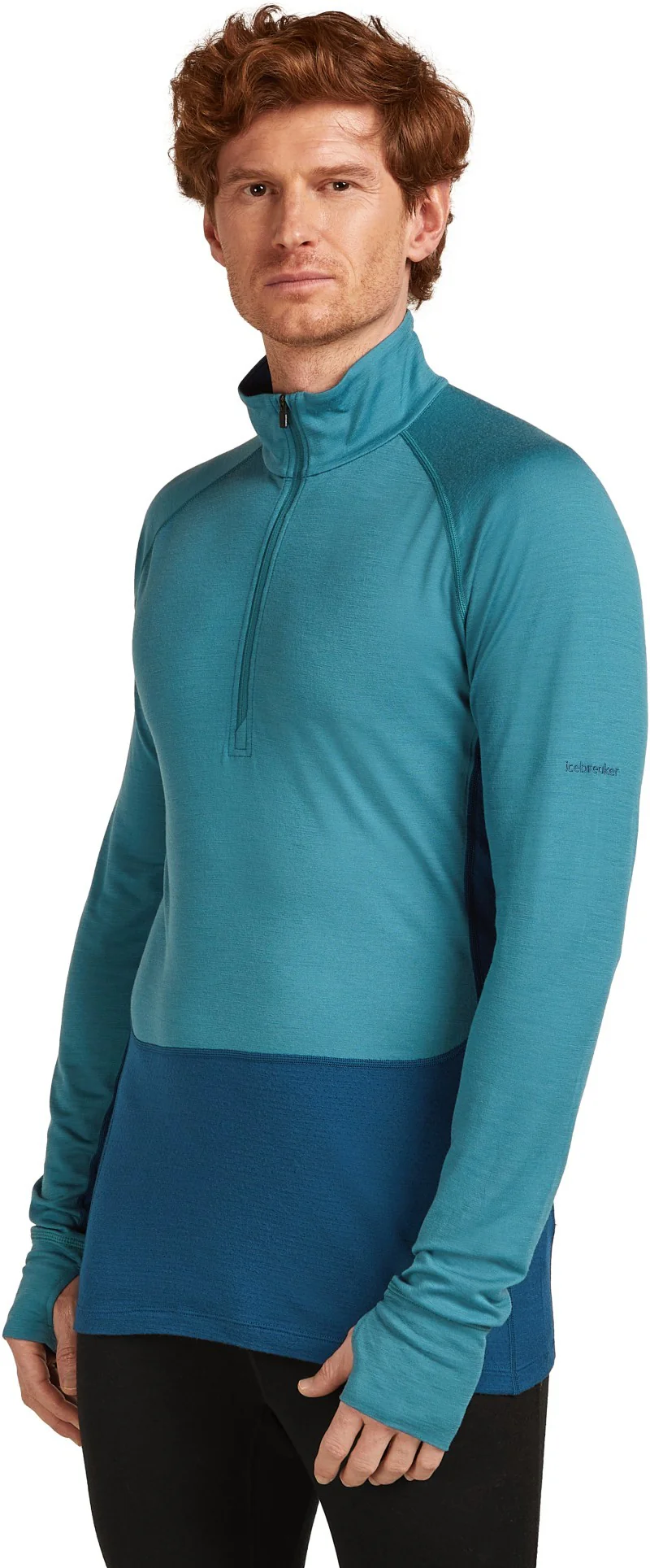 Merino 200 ZoneKnit LS Half Zip - Mens - Image 2