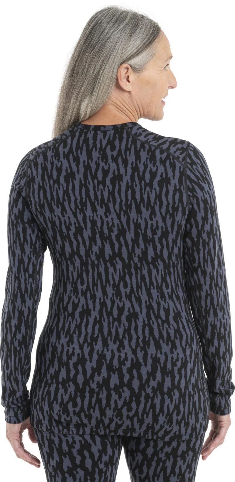 Merino 260 Vertex LS Crewe - Glacial Camo - Womens - Image 5