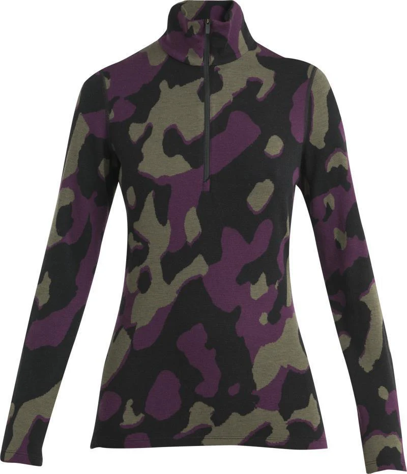 Merino 260 Vertex LS Half Zip - Natural Camo - Womens