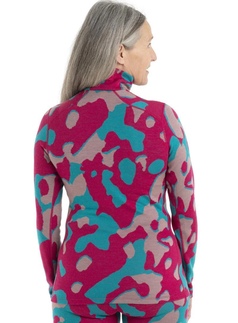 Merino 260 Vertex LS Half Zip - Natural Camo - Womens - Image 5