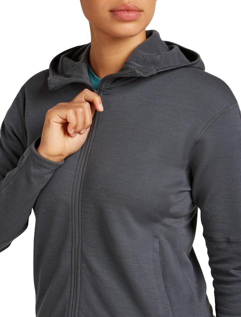 Merino 360 Realfleece Elemental LS Zip Hoodie - Womens - Image 11