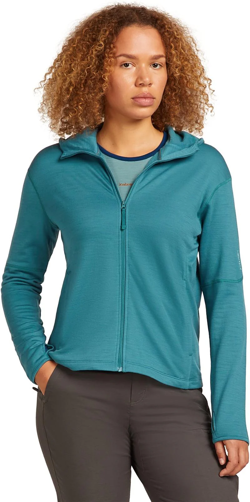 Merino 360 Realfleece Elemental LS Zip Hoodie - Womens - Image 16