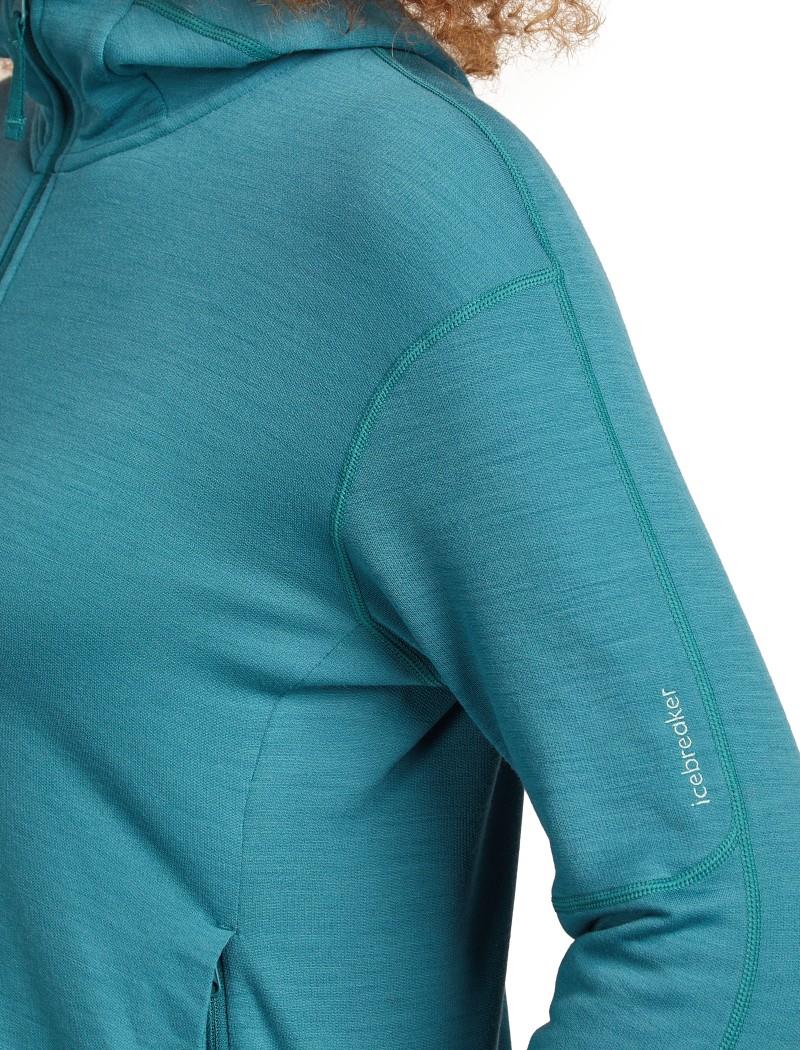 Merino 360 Realfleece Elemental LS Zip Hoodie - Womens - Image 18
