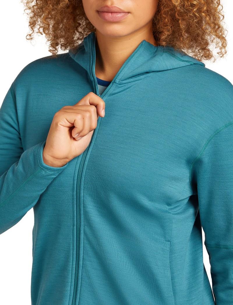Merino 360 Realfleece Elemental LS Zip Hoodie - Womens - Image 19