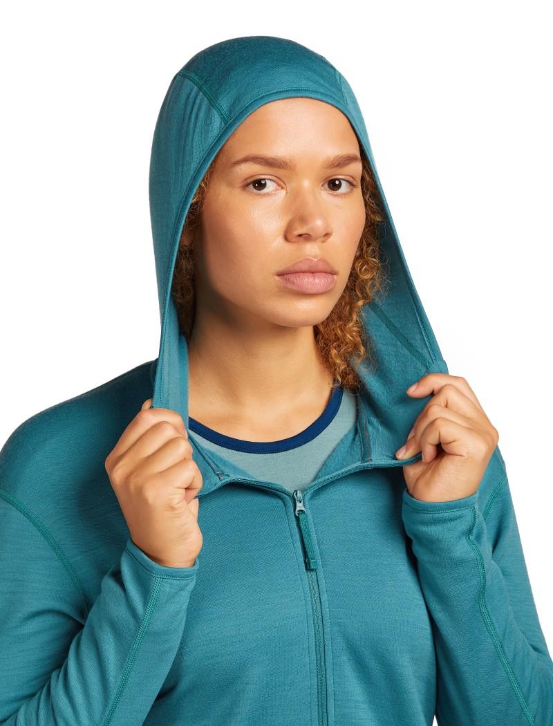 Merino 360 Realfleece Elemental LS Zip Hoodie - Womens - Image 20