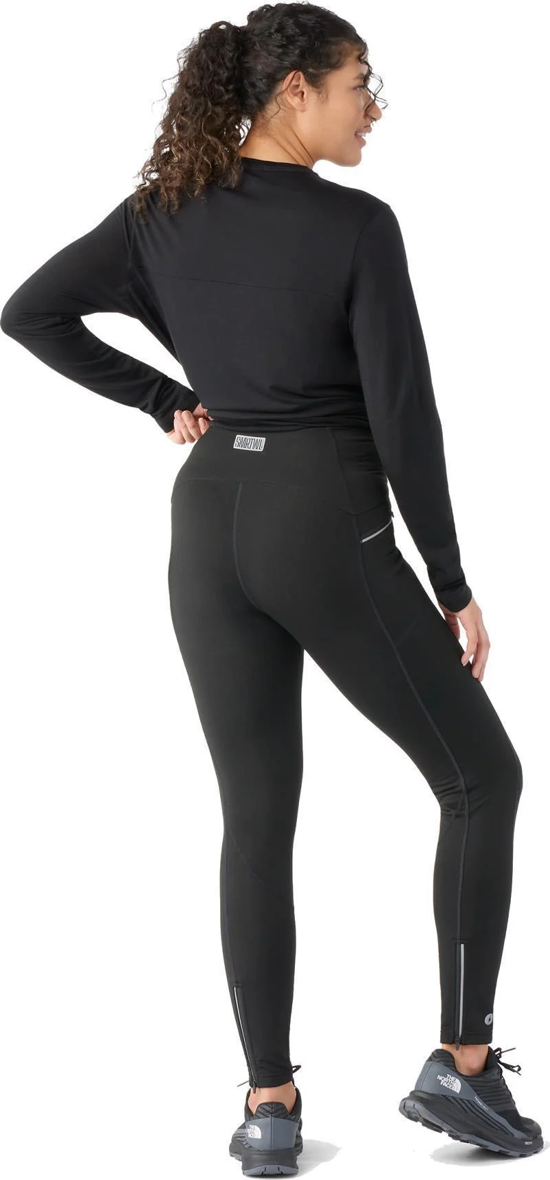 Merino Active Fleece Tights - Womens - Image 3