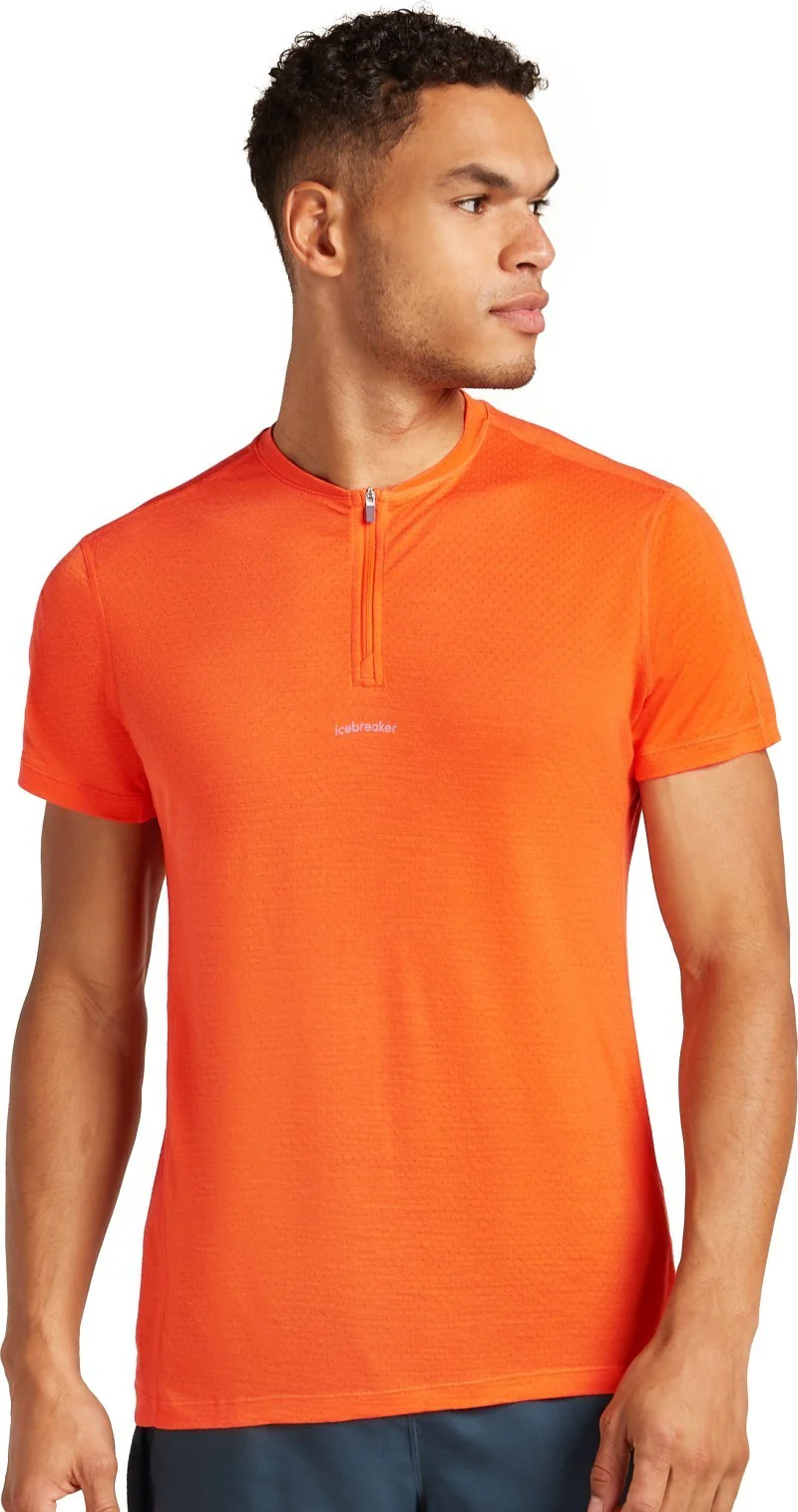 Merino Blend 125 Cool-Lite Speed SS Quarter Zip - Mens - Image 5