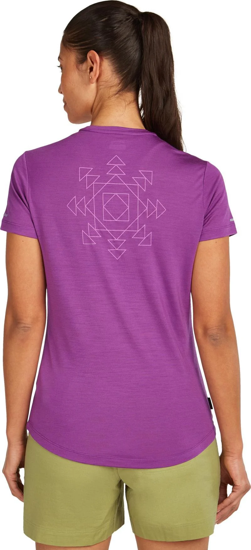 Merino Blend 125 Cool-Lite Sphere SS Tee Fusion - Womens - Image 3