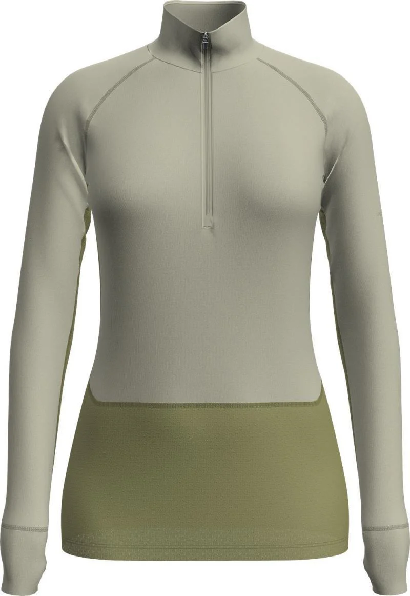 Merino Blend 125 ZoneKnit LS Half Zip - Womens