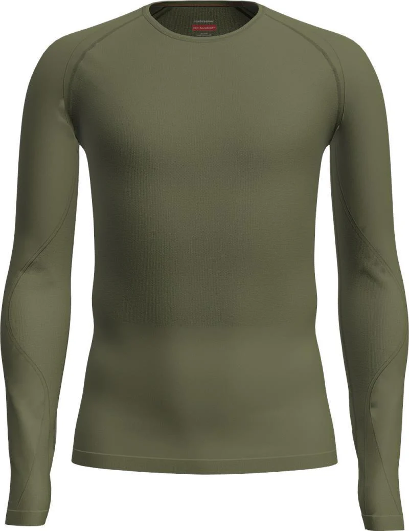 Merino Blend 260 ZoneKnit Seamless LS Crewe - Mens - Image 7