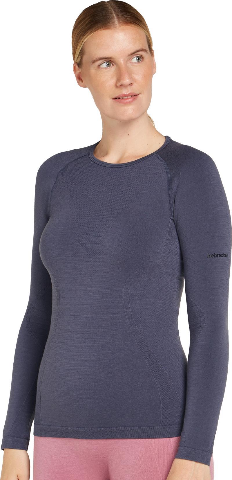 Merino Blend 260 ZoneKnit Seamless LS Crewe - Womens - Image 5