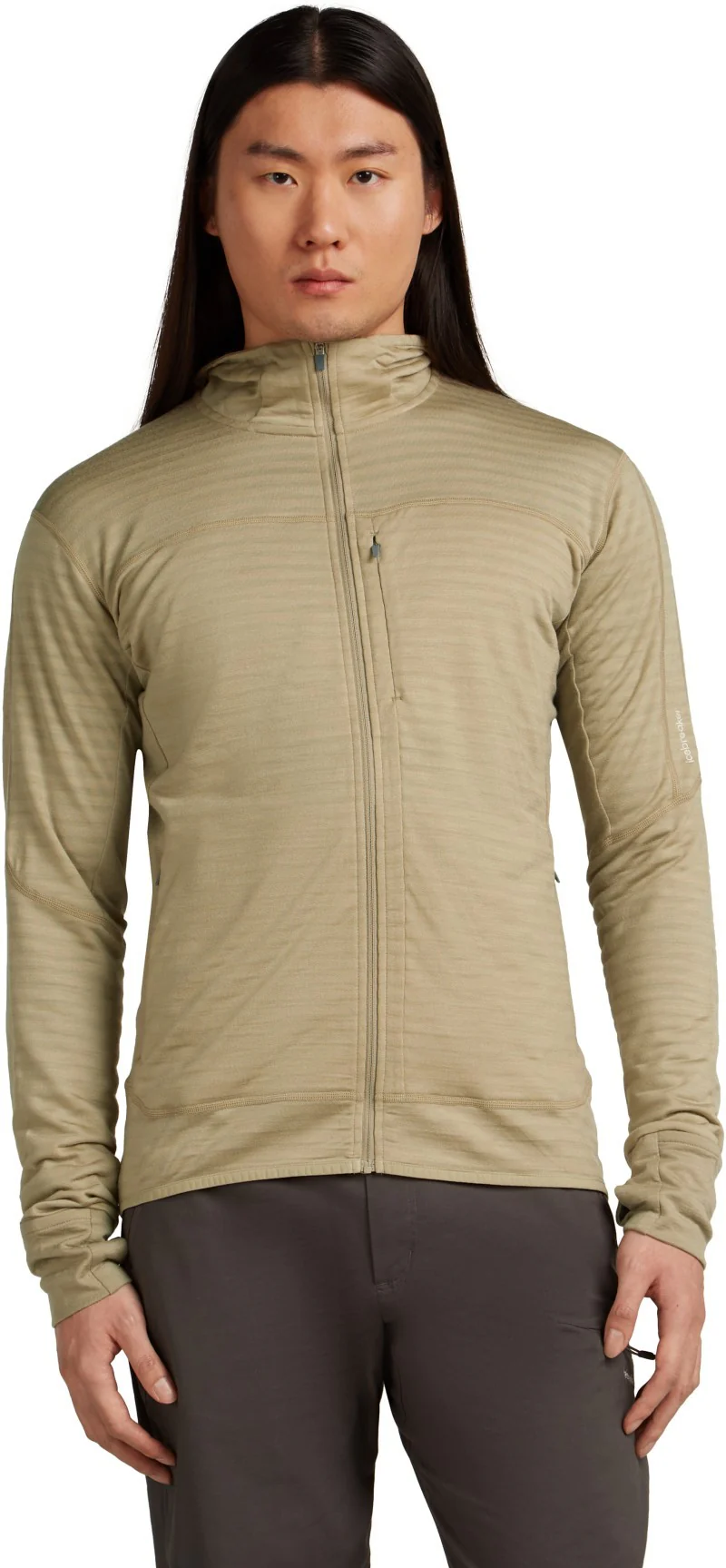 Merino Blend 300 RealFleece Descender LS Zip Hoodie - Mens - Image 11