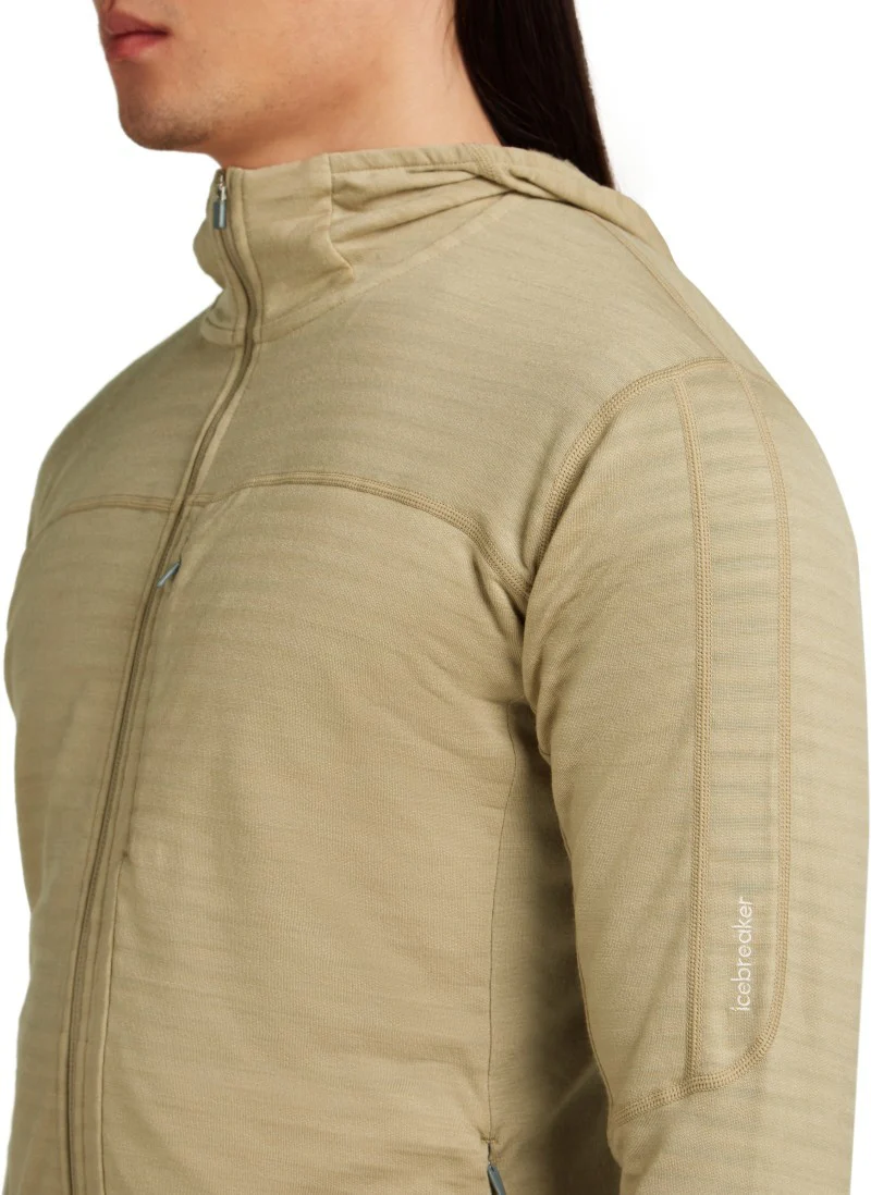 Merino Blend 300 RealFleece Descender LS Zip Hoodie - Mens - Image 13