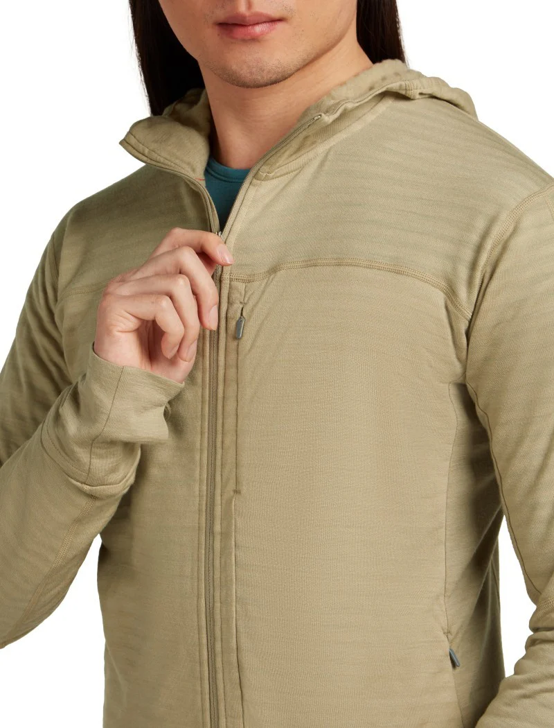 Merino Blend 300 RealFleece Descender LS Zip Hoodie - Mens - Image 14