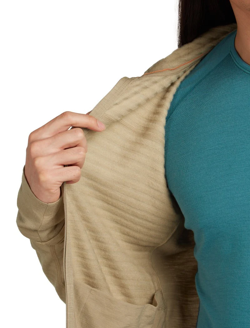 Merino Blend 300 RealFleece Descender LS Zip Hoodie - Mens - Image 19