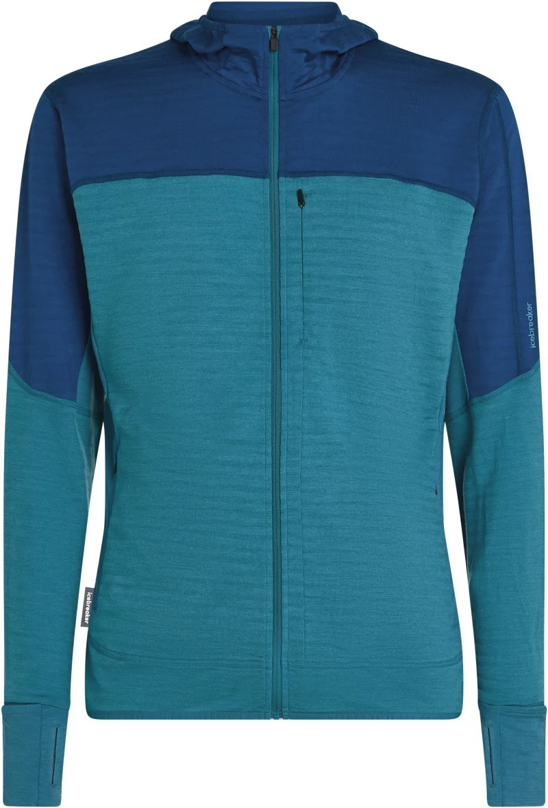 Merino Blend 300 RealFleece Descender LS Zip Hoodie - Mens - Image 20
