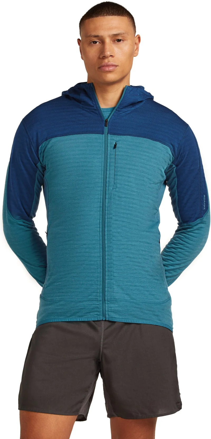 Merino Blend 300 RealFleece Descender LS Zip Hoodie - Mens - Image 21