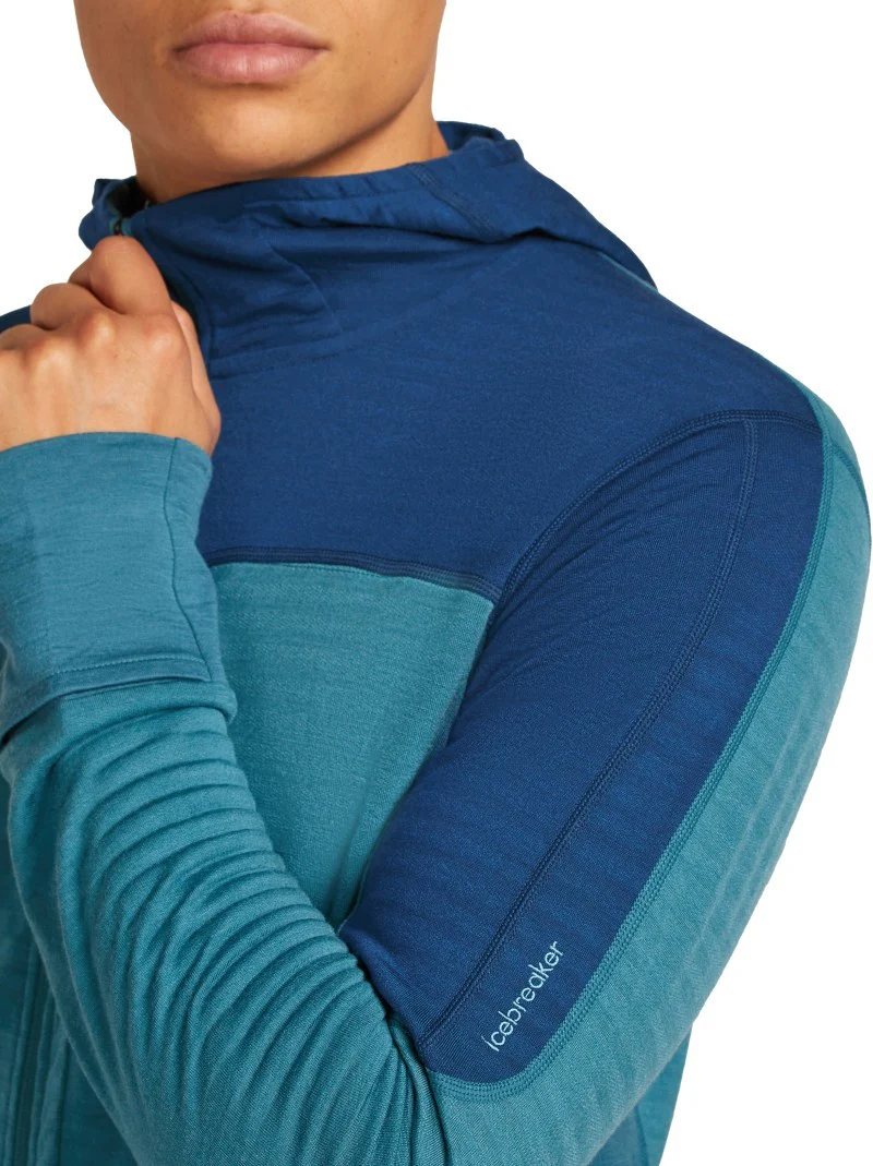 Merino Blend 300 RealFleece Descender LS Zip Hoodie - Mens - Image 23