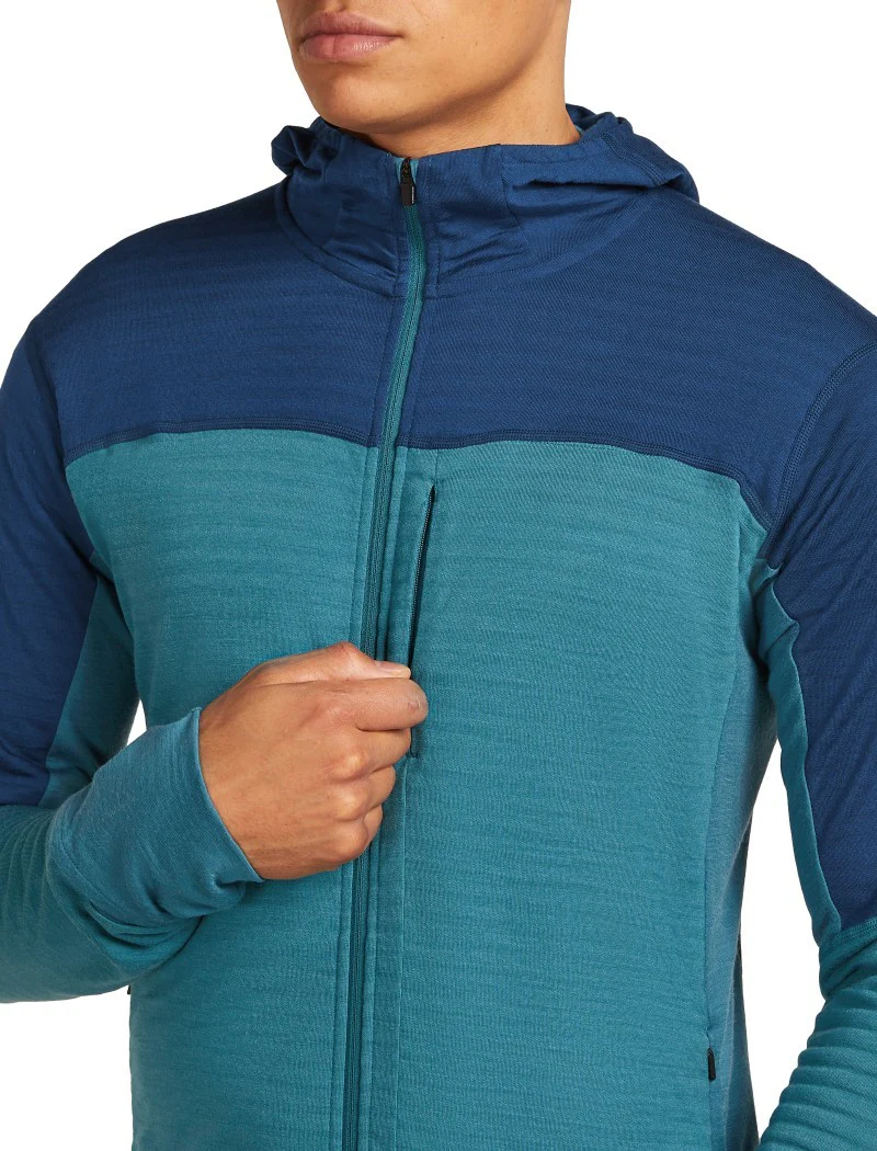 Merino Blend 300 RealFleece Descender LS Zip Hoodie - Mens - Image 26