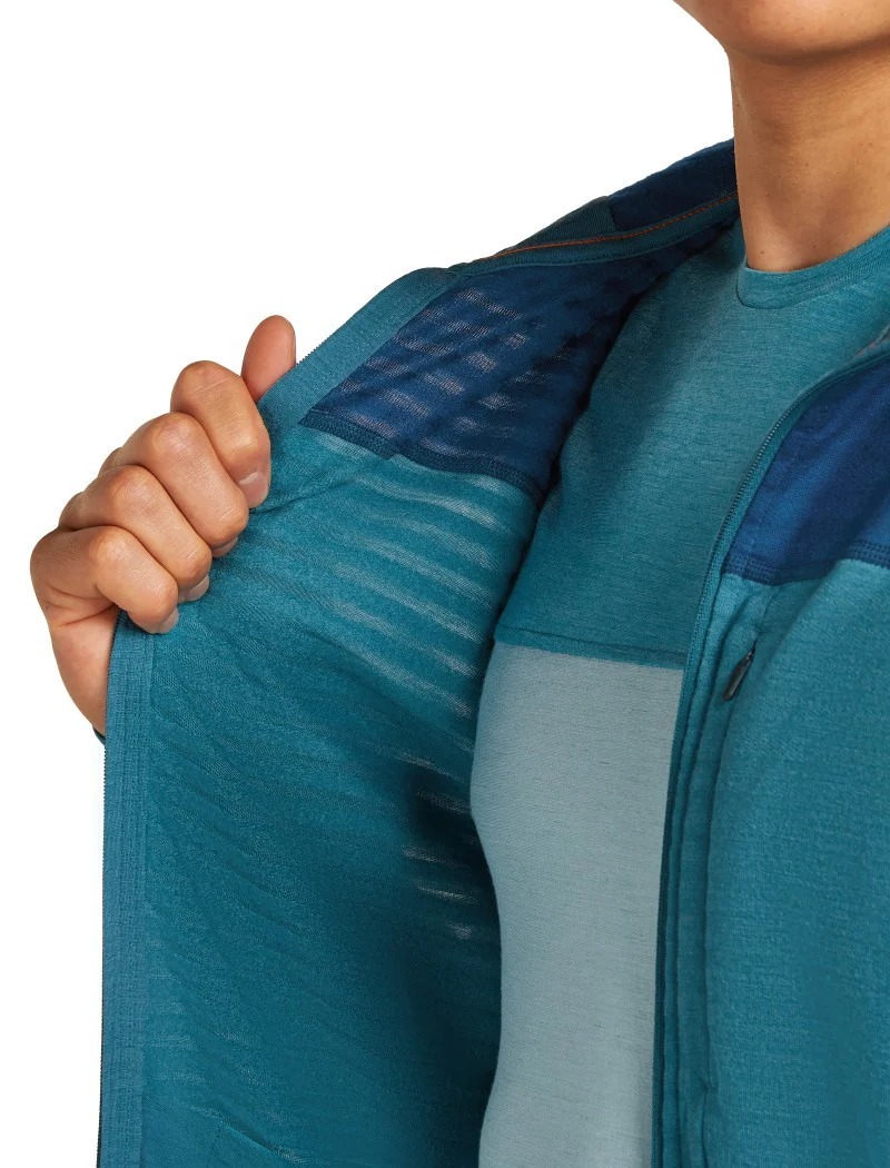 Merino Blend 300 RealFleece Descender LS Zip Hoodie - Mens - Image 28