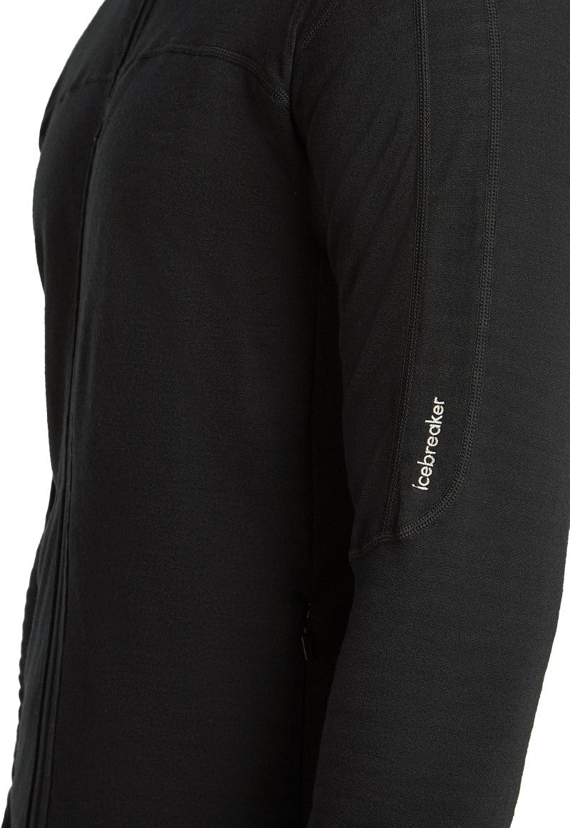 Merino Blend 300 RealFleece Descender LS Zip Hoodie - Mens - Image 4
