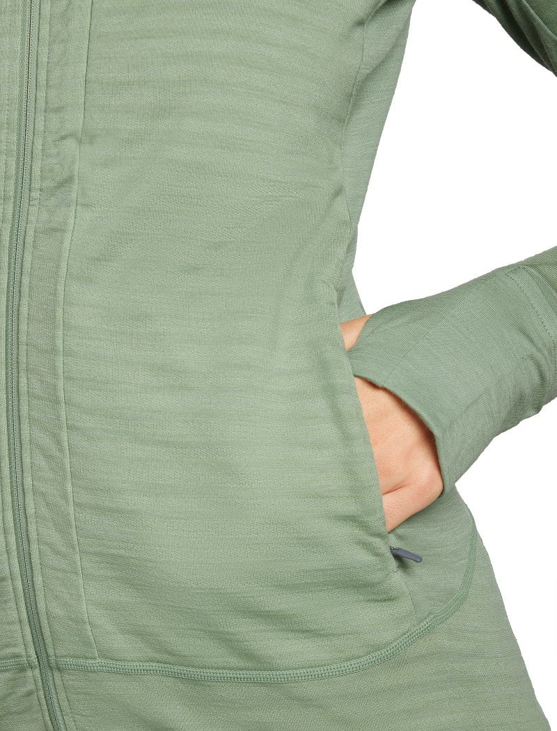 Merino Blend 300 RealFleece Descender LS Zip Hoodie - Womens - Image 15