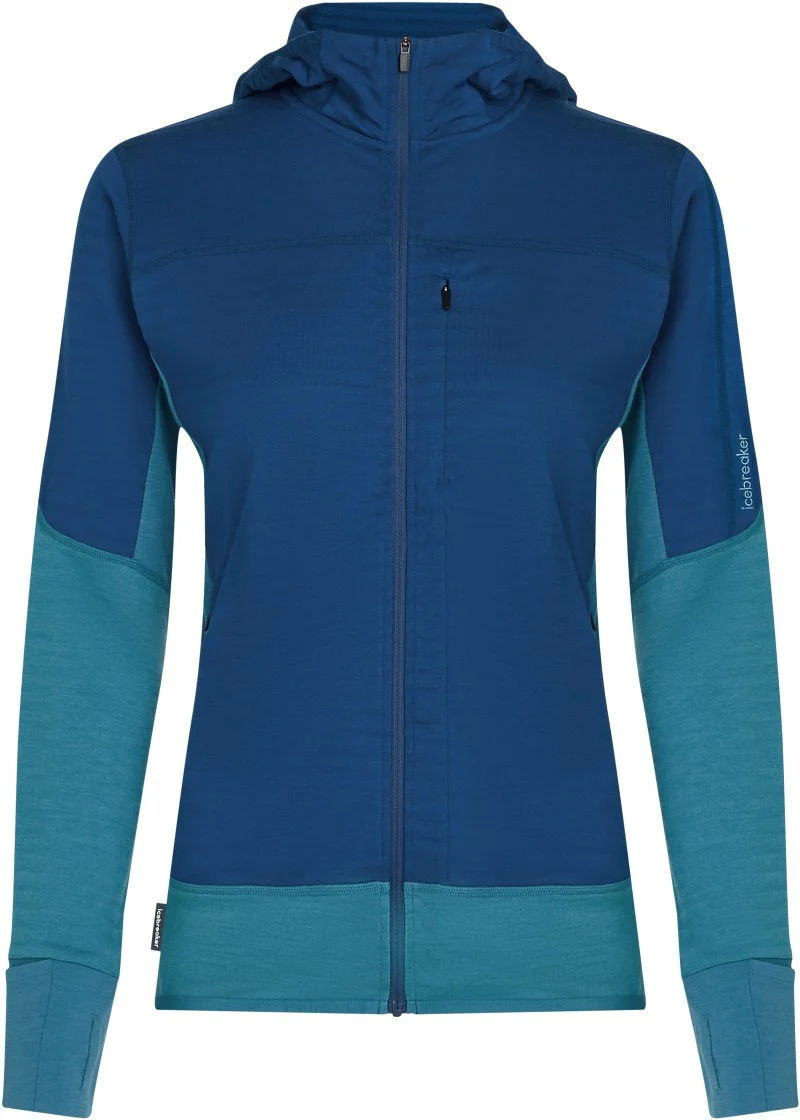 Merino Blend 300 RealFleece Descender LS Zip Hoodie - Womens - Image 17