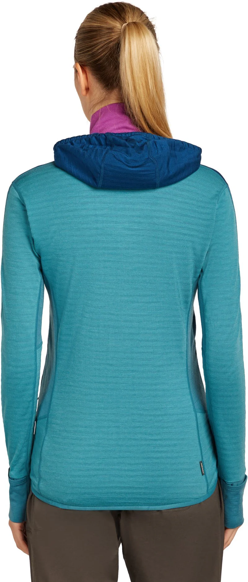 Merino Blend 300 RealFleece Descender LS Zip Hoodie - Womens - Image 19