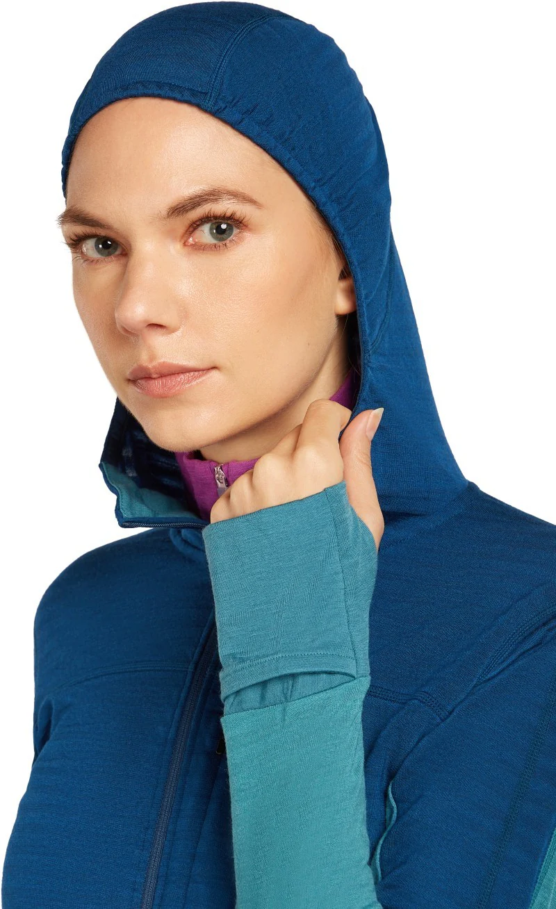 Merino Blend 300 RealFleece Descender LS Zip Hoodie - Womens - Image 22