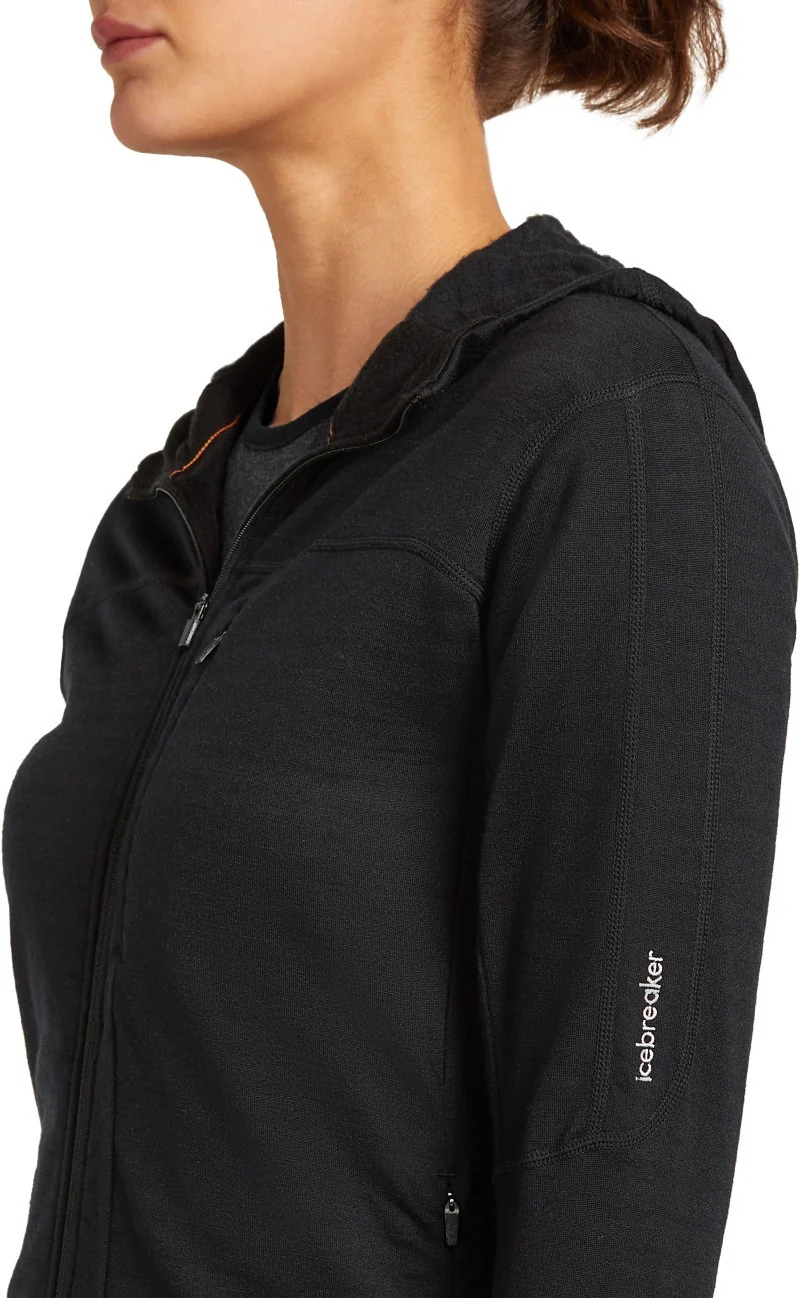 Merino Blend 300 RealFleece Descender LS Zip Hoodie - Womens - Image 4