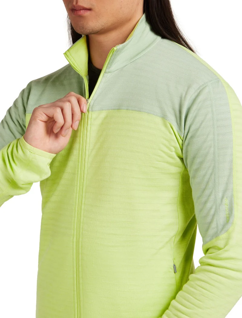 Merino Blend 300 RealFleece Descender LS Zip - Mens - Image 13