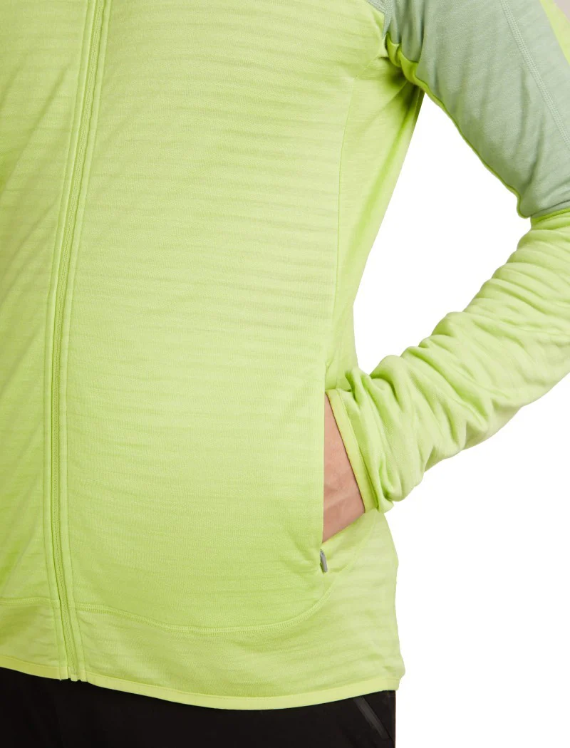 Merino Blend 300 RealFleece Descender LS Zip - Mens - Image 14