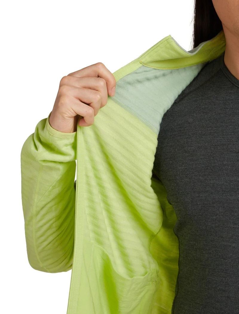 Merino Blend 300 RealFleece Descender LS Zip - Mens - Image 15