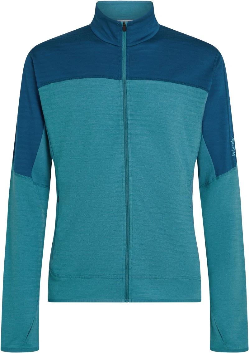 Merino Blend 300 RealFleece Descender LS Zip - Mens - Image 16