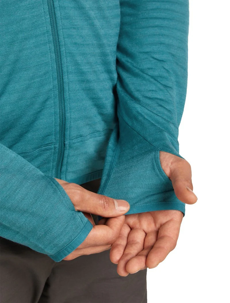 Merino Blend 300 RealFleece Descender LS Zip - Mens - Image 23