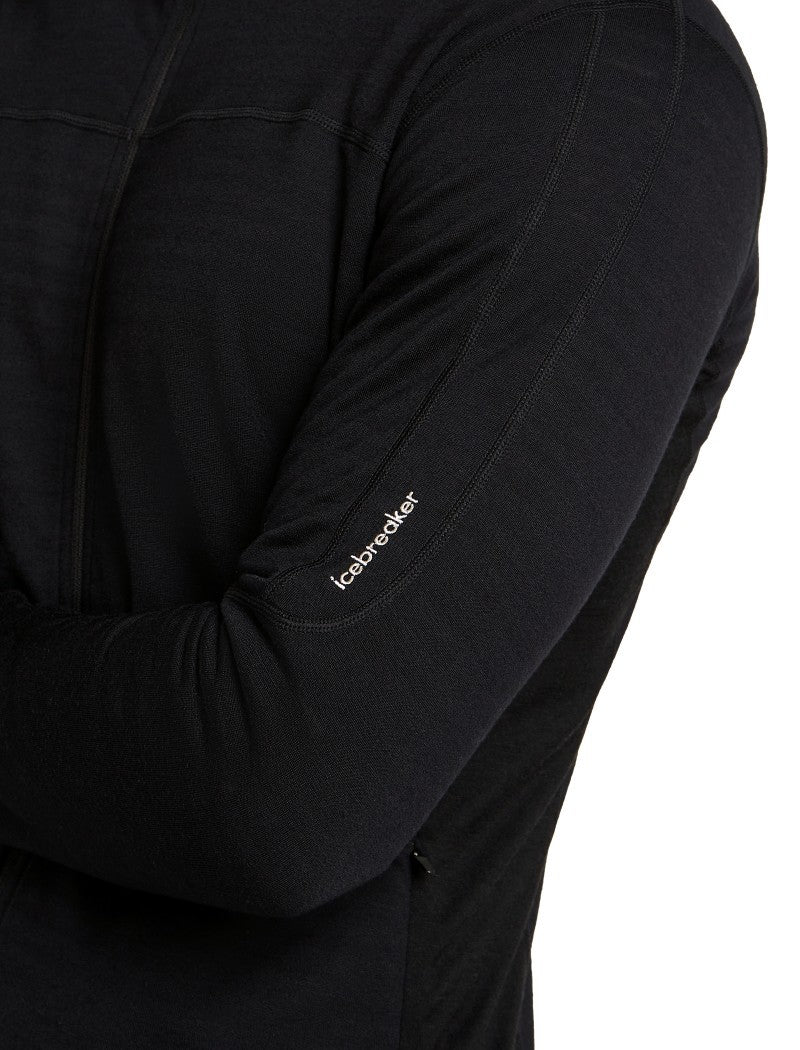 Merino Blend 300 RealFleece Descender LS Zip - Mens - Image 4