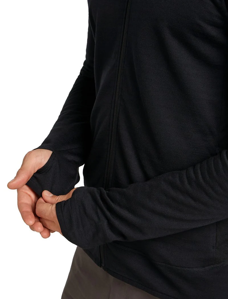 Merino Blend 300 RealFleece Descender LS Zip - Mens - Image 6