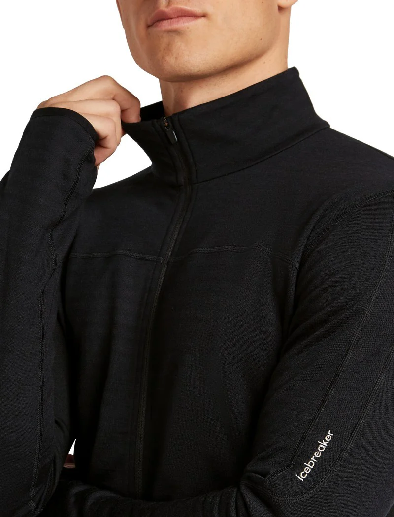Merino Blend 300 RealFleece Descender LS Zip - Mens - Image 7
