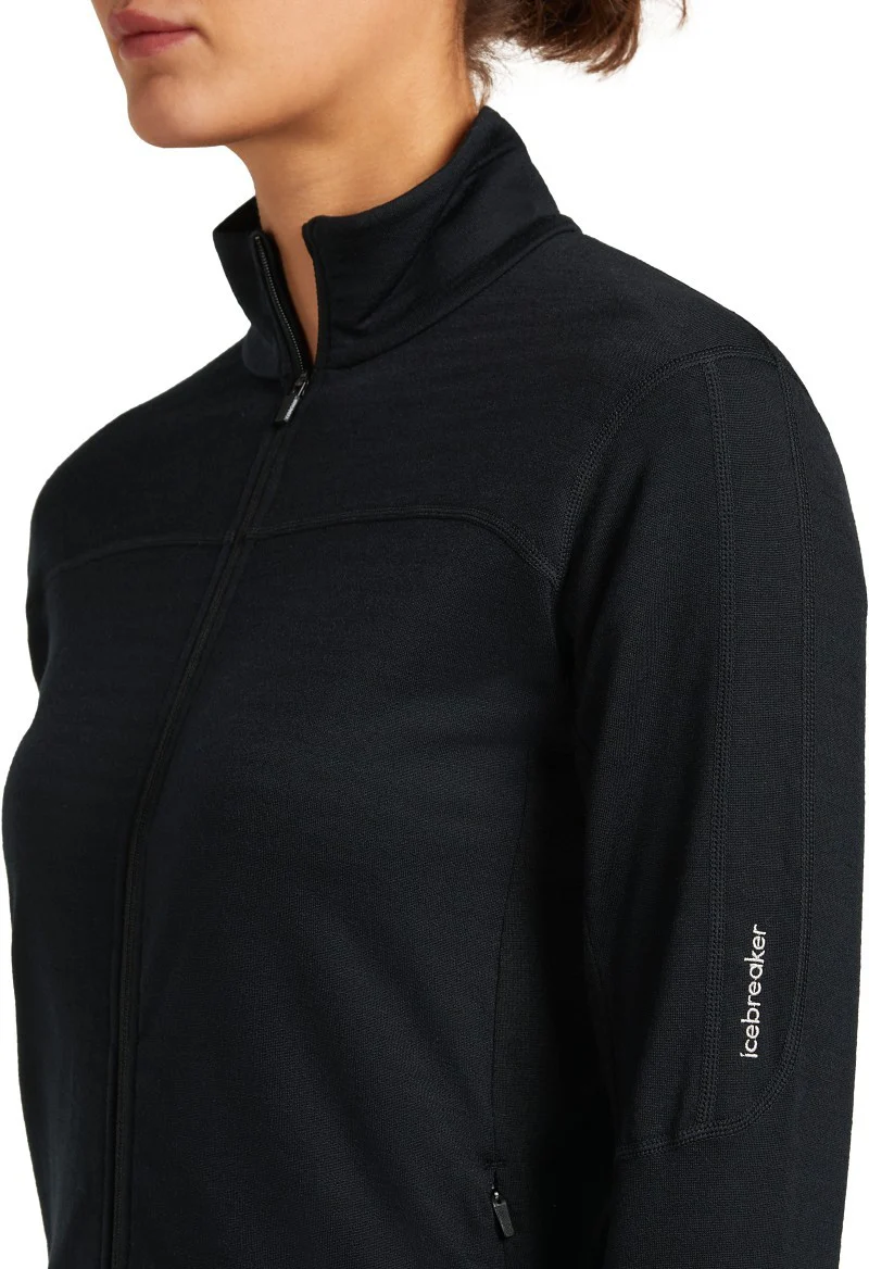Merino Blend 300 RealFleece Descender LS Zip - Womens - Image 11