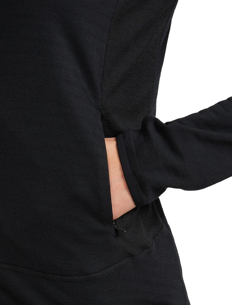 Merino Blend 300 RealFleece Descender LS Zip - Womens - Image 13