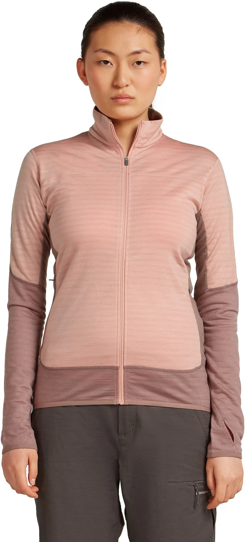 Merino Blend 300 RealFleece Descender LS Zip - Womens - Image 16
