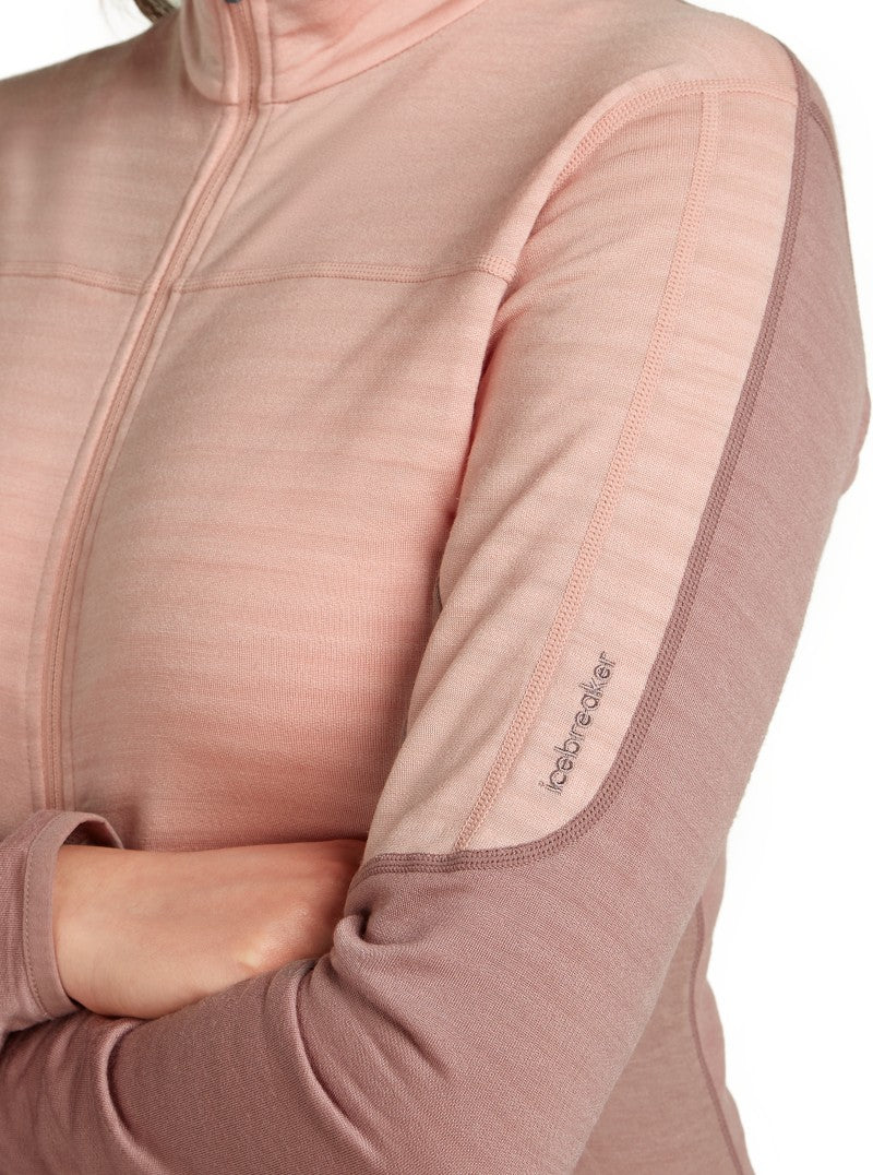 Merino Blend 300 RealFleece Descender LS Zip - Womens - Image 18