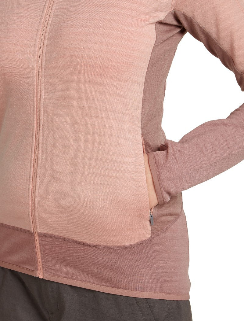 Merino Blend 300 RealFleece Descender LS Zip - Womens - Image 20