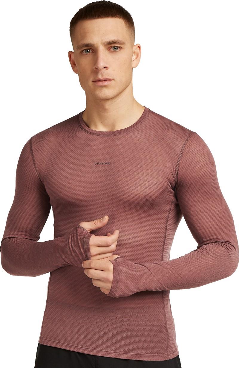 Merino Blend 75 Cool-Lite Featherlight LS Crewe - Mens - Image 5