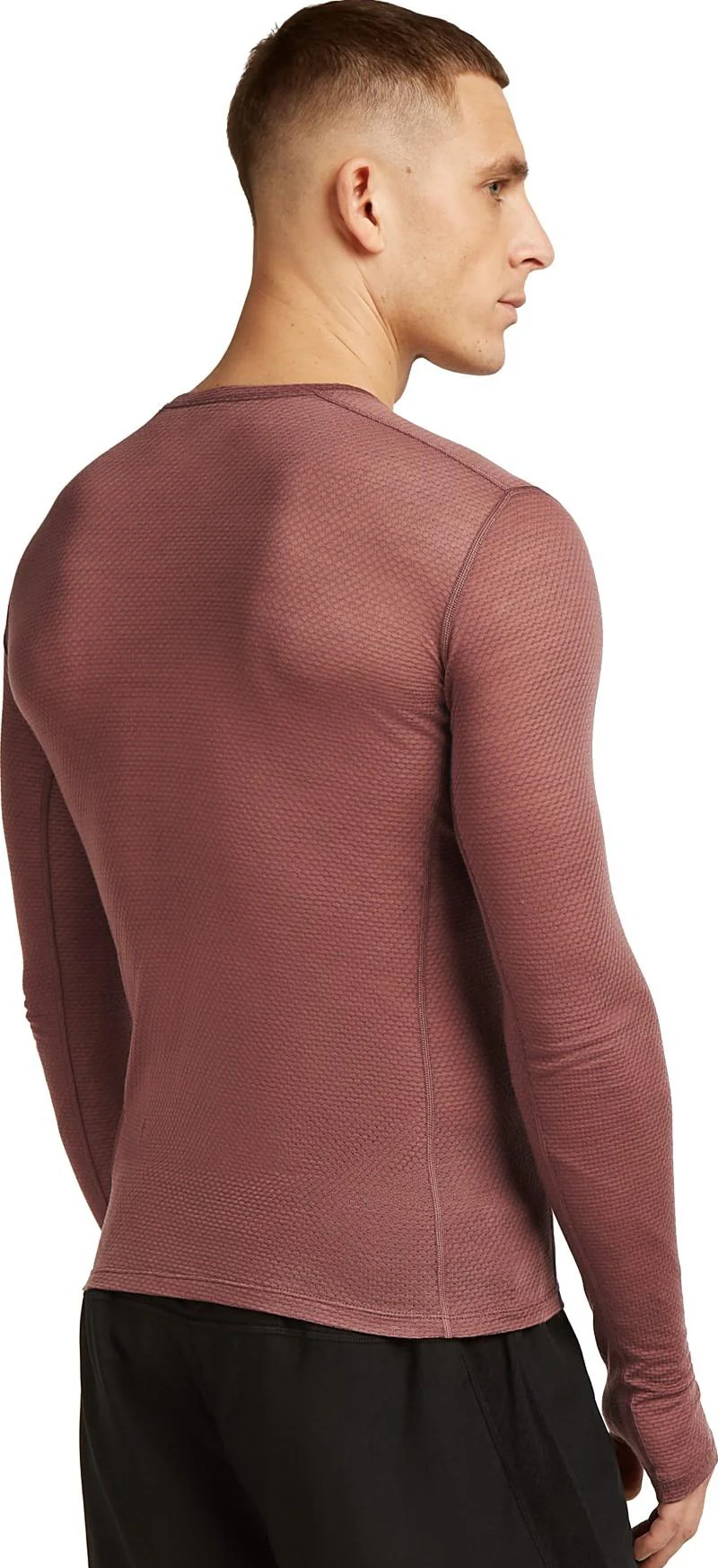Merino Blend 75 Cool-Lite Featherlight LS Crewe - Mens - Image 6