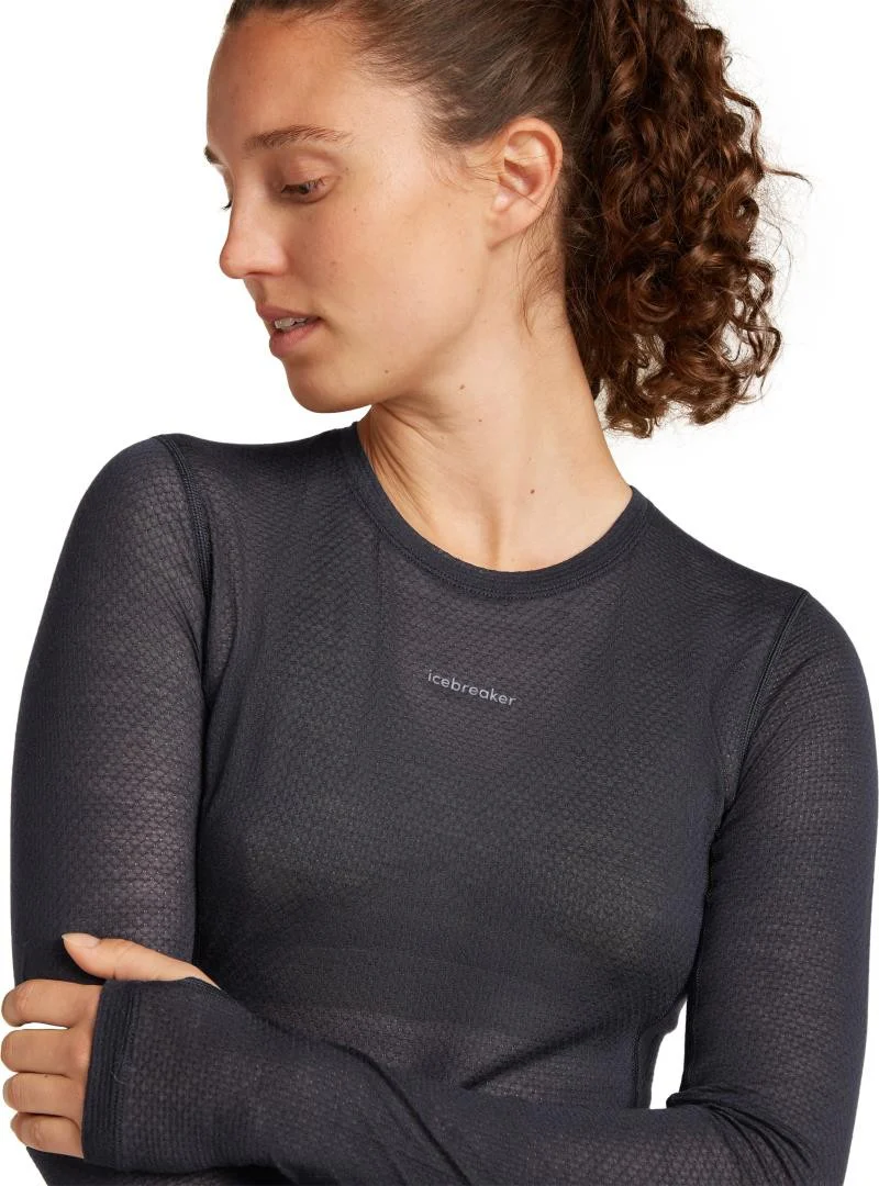 Merino Blend 75 Cool-Lite Featherlight LS Crewe - Womens - Image 10